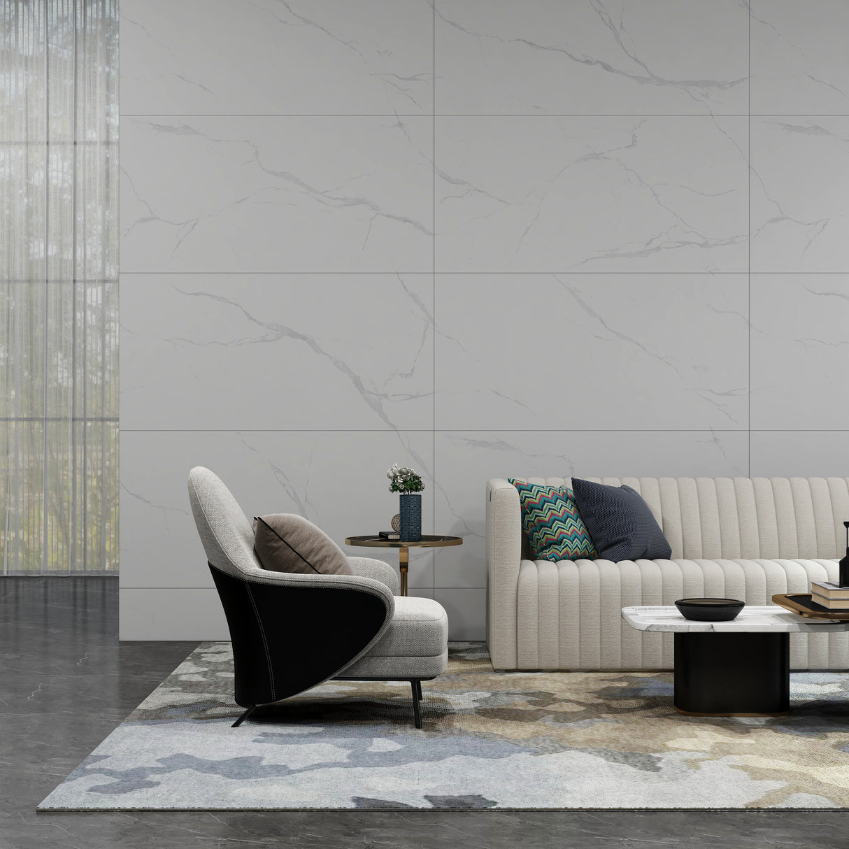 NEW CARRARA SOFT GLOSS 750x1500