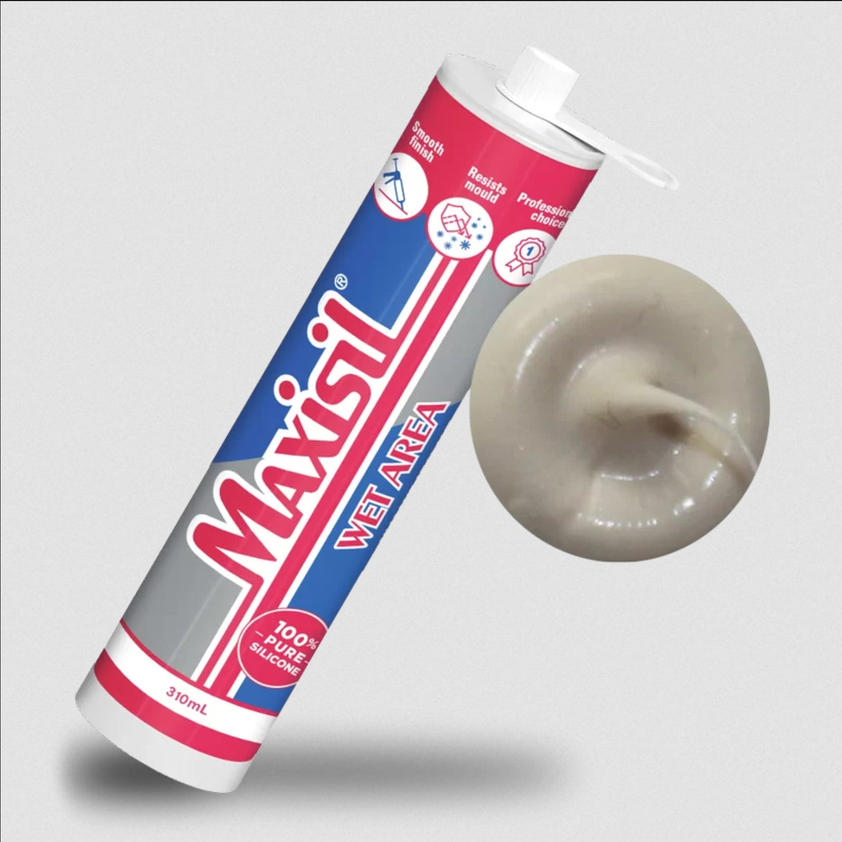 MAXISIL Wet Area Silicone Sealant