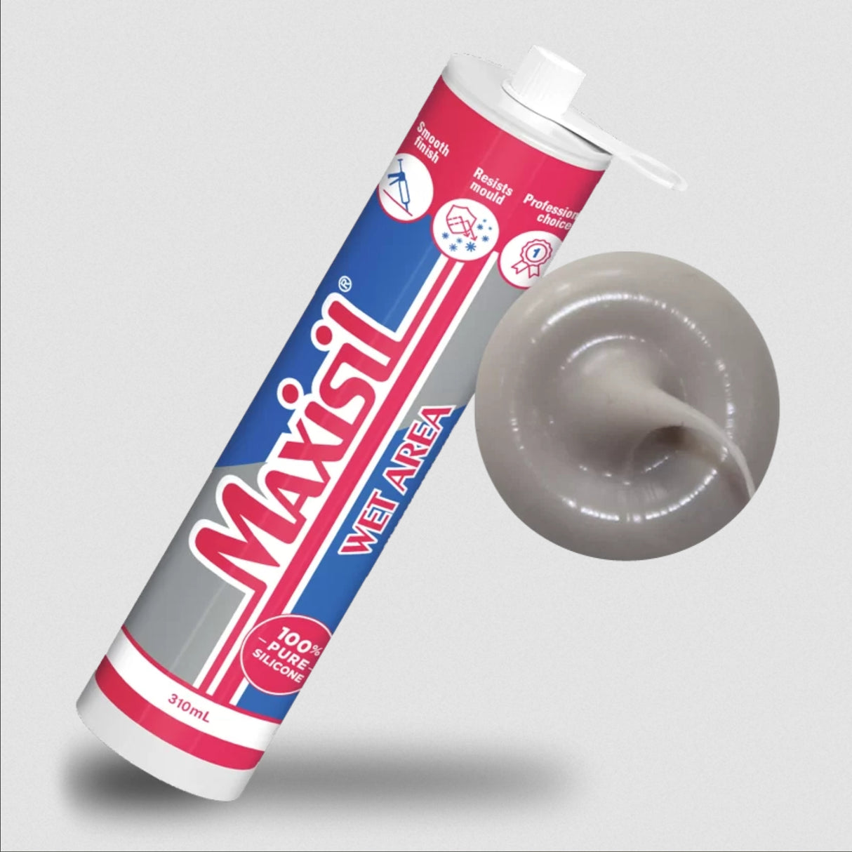 MAXISIL Wet Area Silicone Sealant