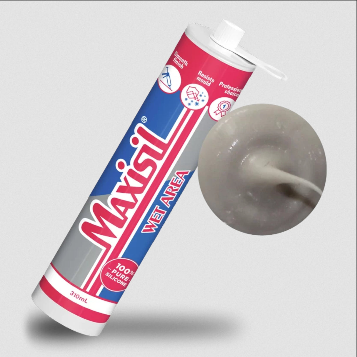 MAXISIL Wet Area Silicone Sealant
