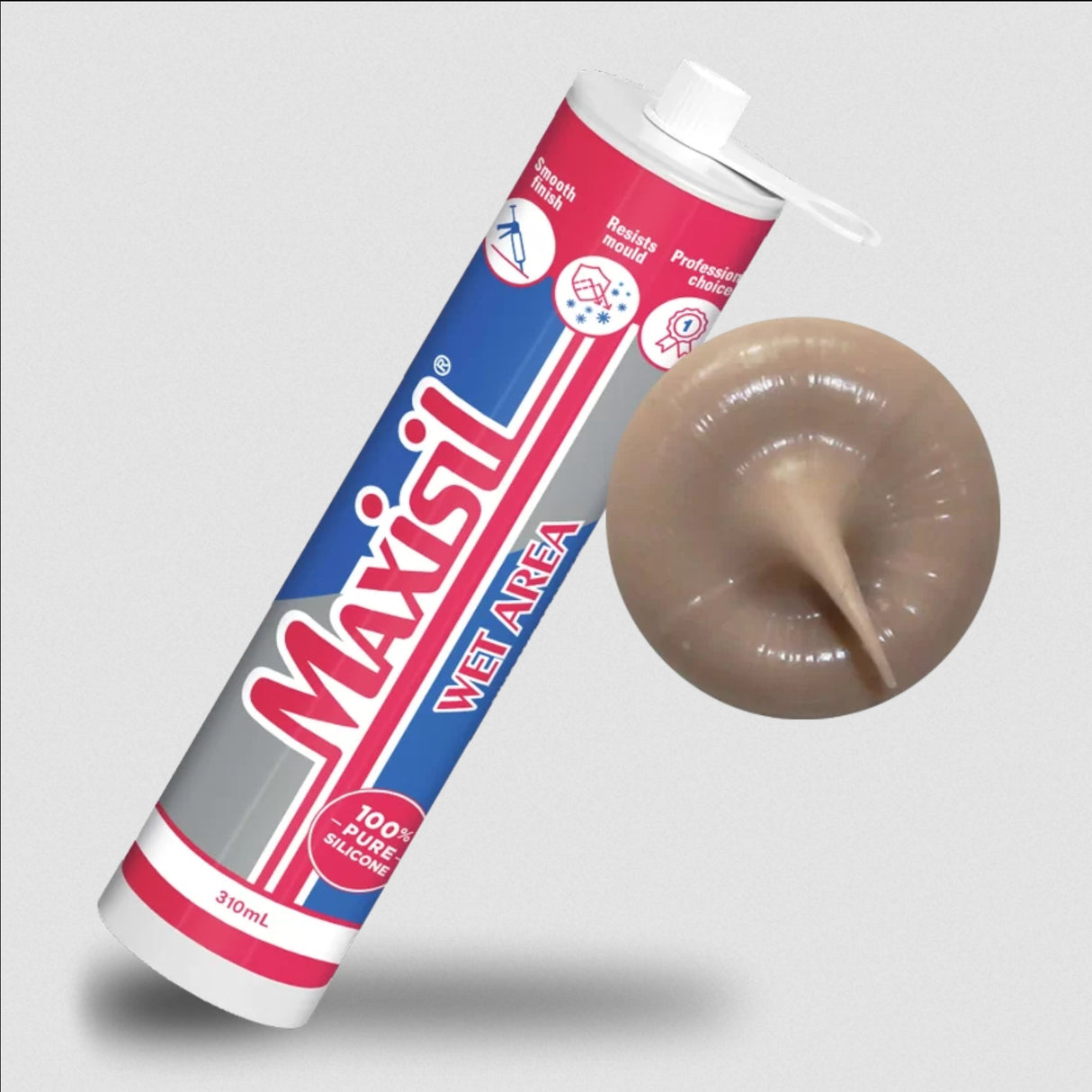 MAXISIL Wet Area Silicone Sealant