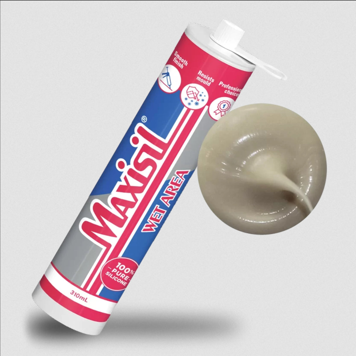 MAXISIL Wet Area Silicone Sealant