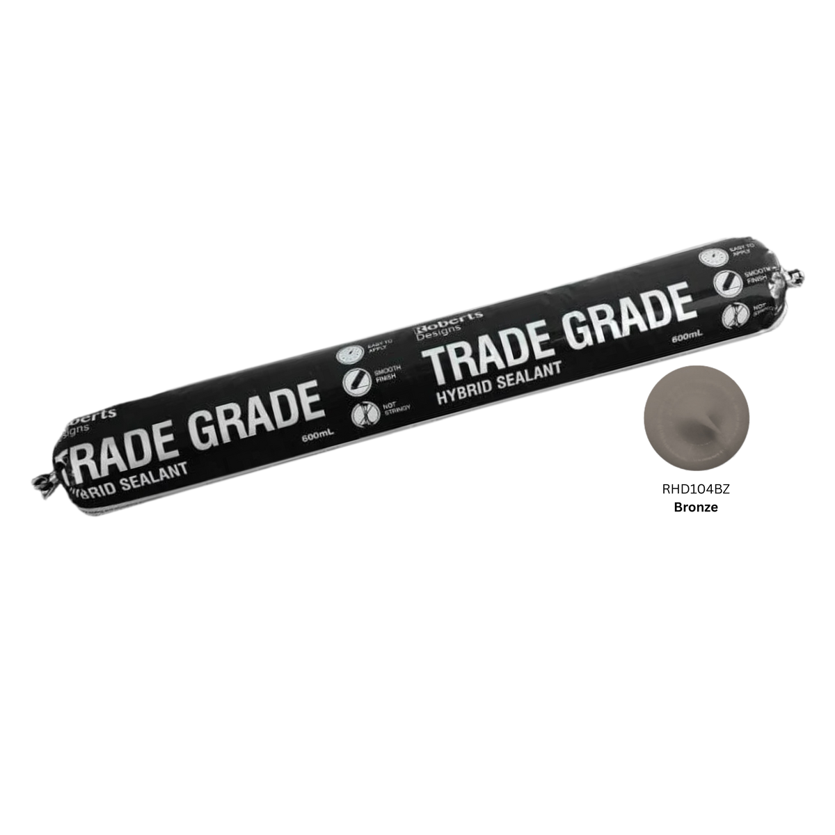 ROBERTS TRADE GRADE HYBRID SEALANT 600ML - BRONZE