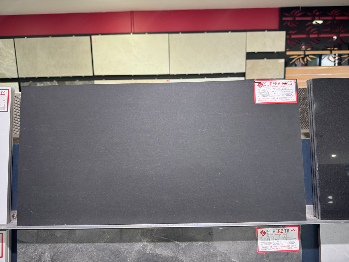 NERO BLACK MATT 300x600