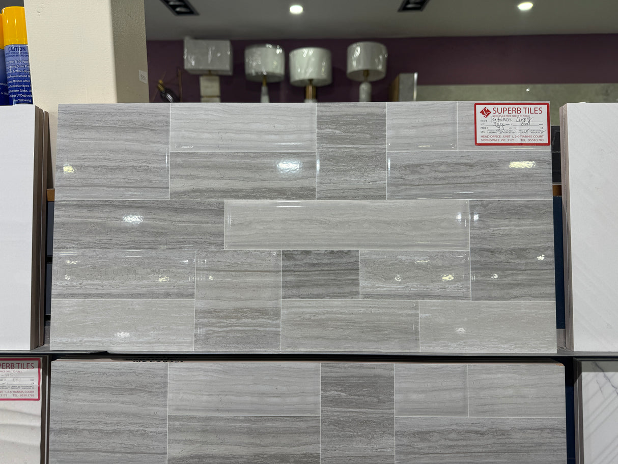 PATTERN GREY 300x600