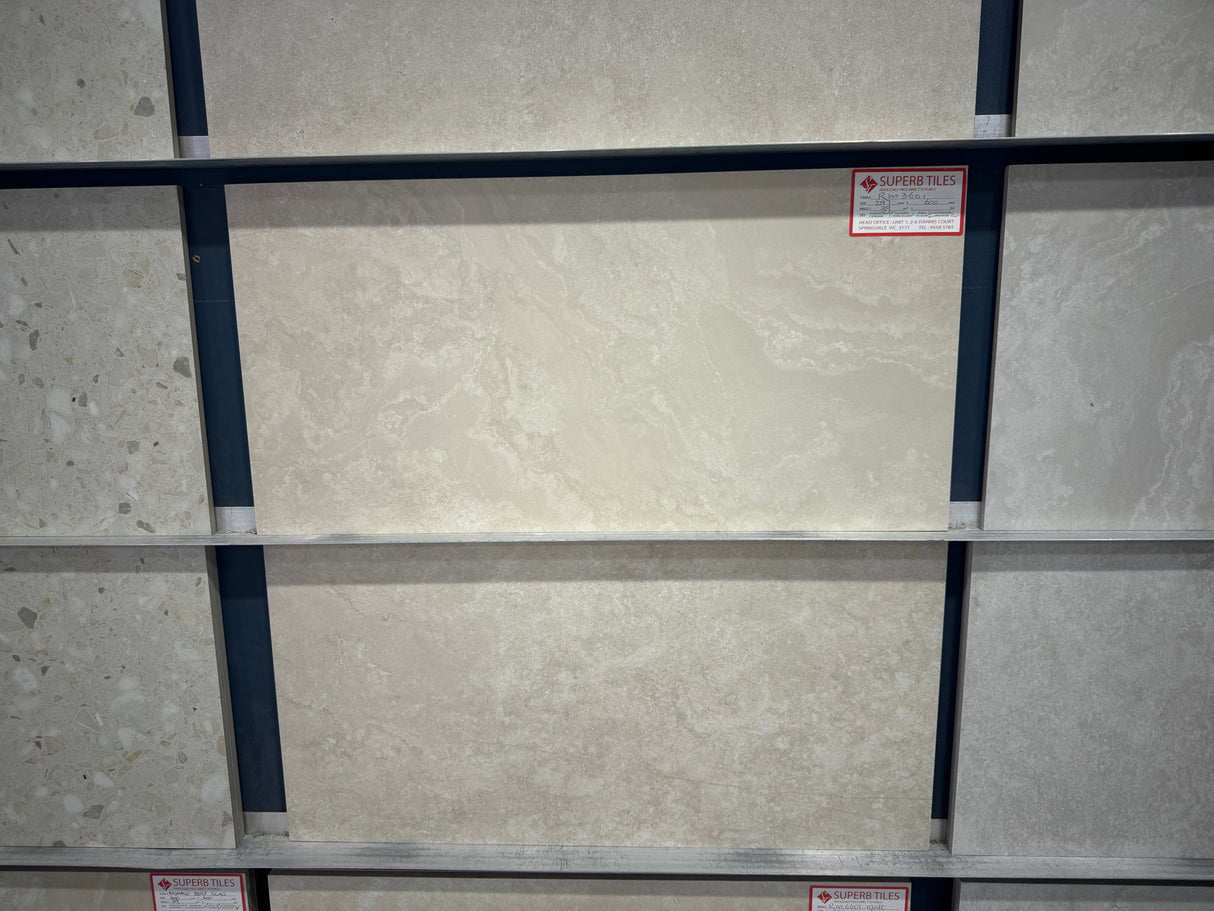 TRAVERTINE IVORY NATURAL MATT 300x600