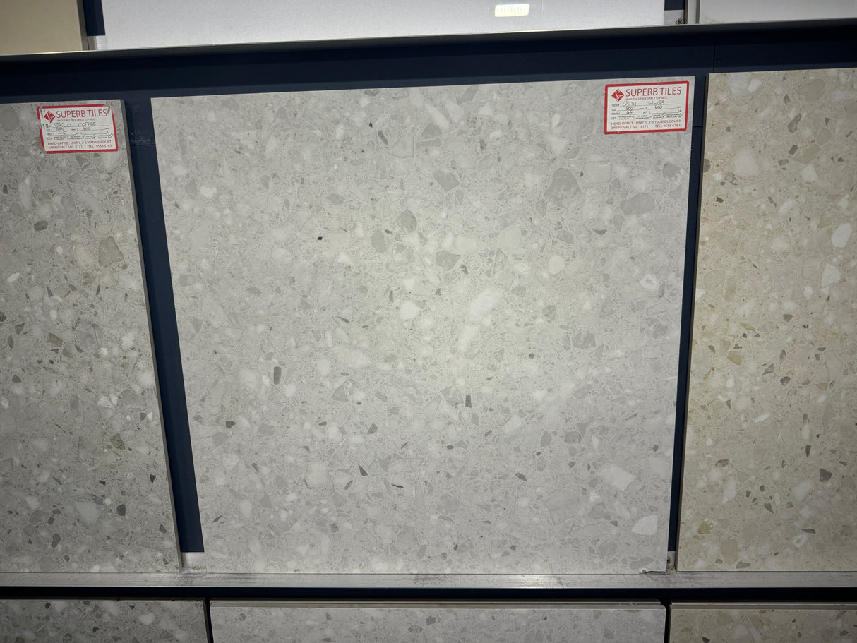 SK TERRAZZO SILVER 600x600