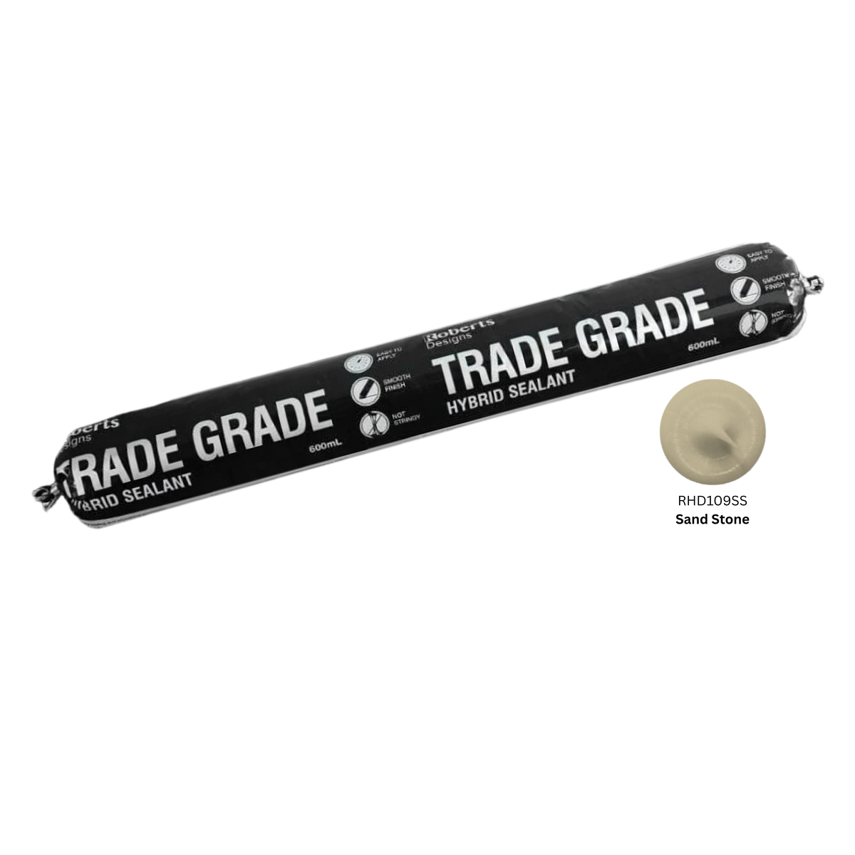 ROBERTS TRADE GRADE HYBRID SEALANT 600ML - SANDSTONE