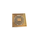 FLOOR GRATE 100X100 - 80MM WASTE PIPE