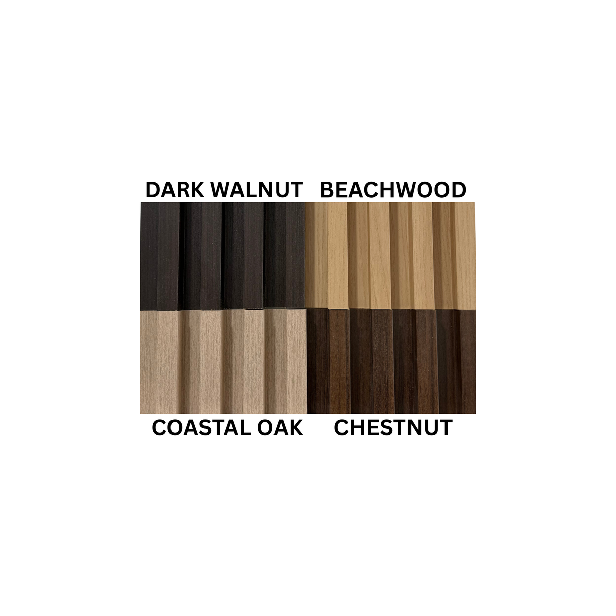 SLAT WALL PANELS - COASTAL OAK 3000x170MM