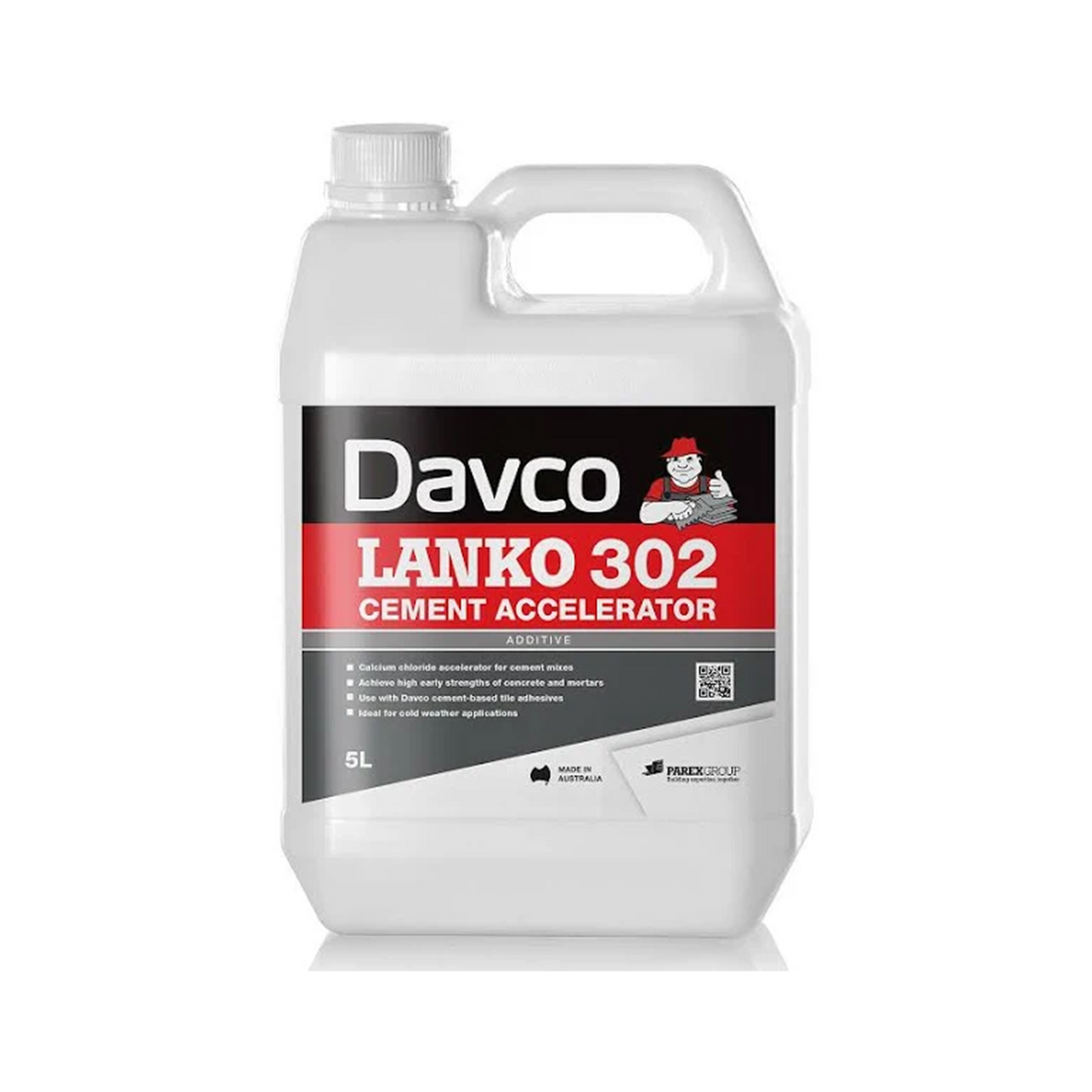 Davco LANKO 302 Cement Accelerator 5L