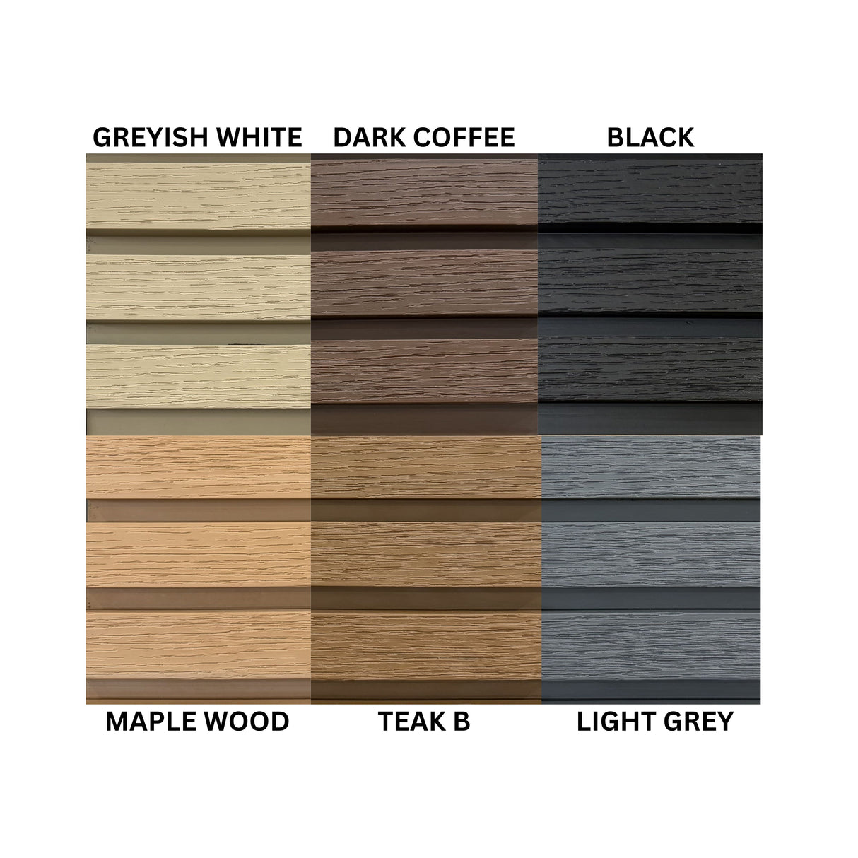 EXTERNAL CLADDING BLACK 3600X216X26MM