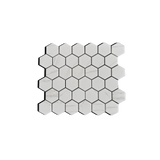 HEX CARRARA MATT MOSAIC 300X300