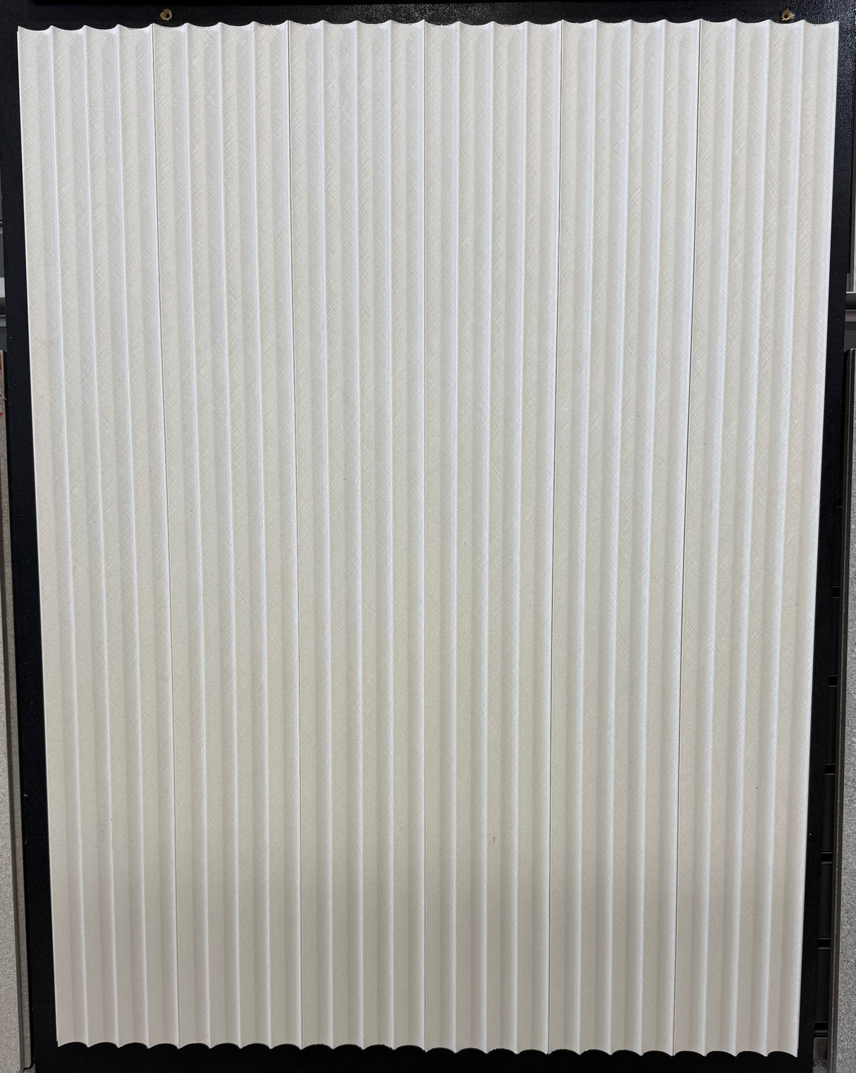 PEARL WHITE FLUTED PANELS 3000x110mm