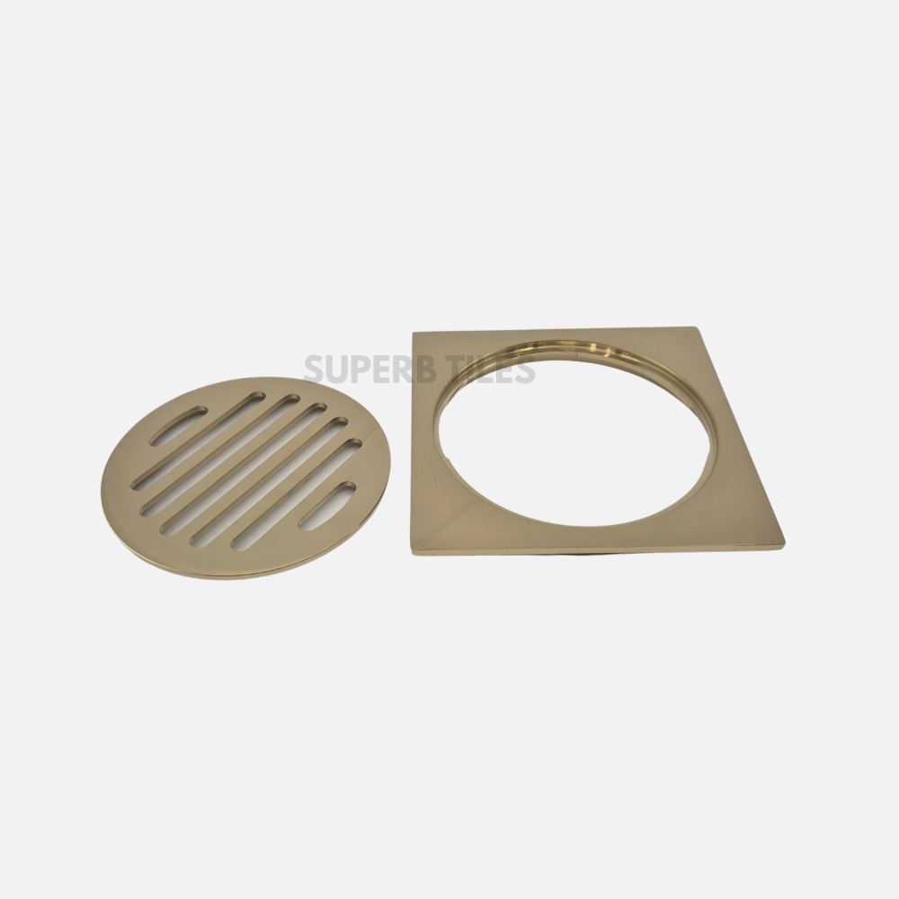 FLOOR GRATE 110X110 - 100MM SLIM WASTE PIPE
