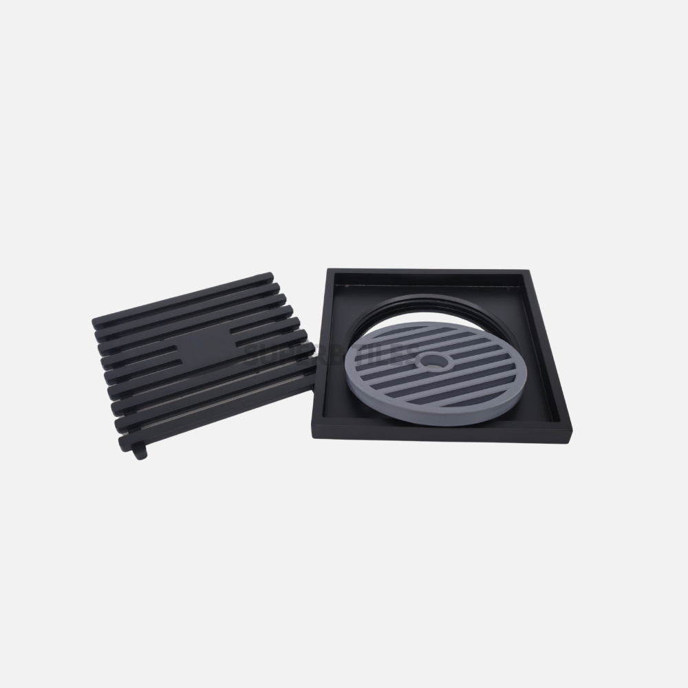 FLOOR GRATE 100X100 - 80MM WASTE PIPE