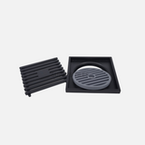 FLOOR GRATE 100X100 - 80MM WASTE PIPE