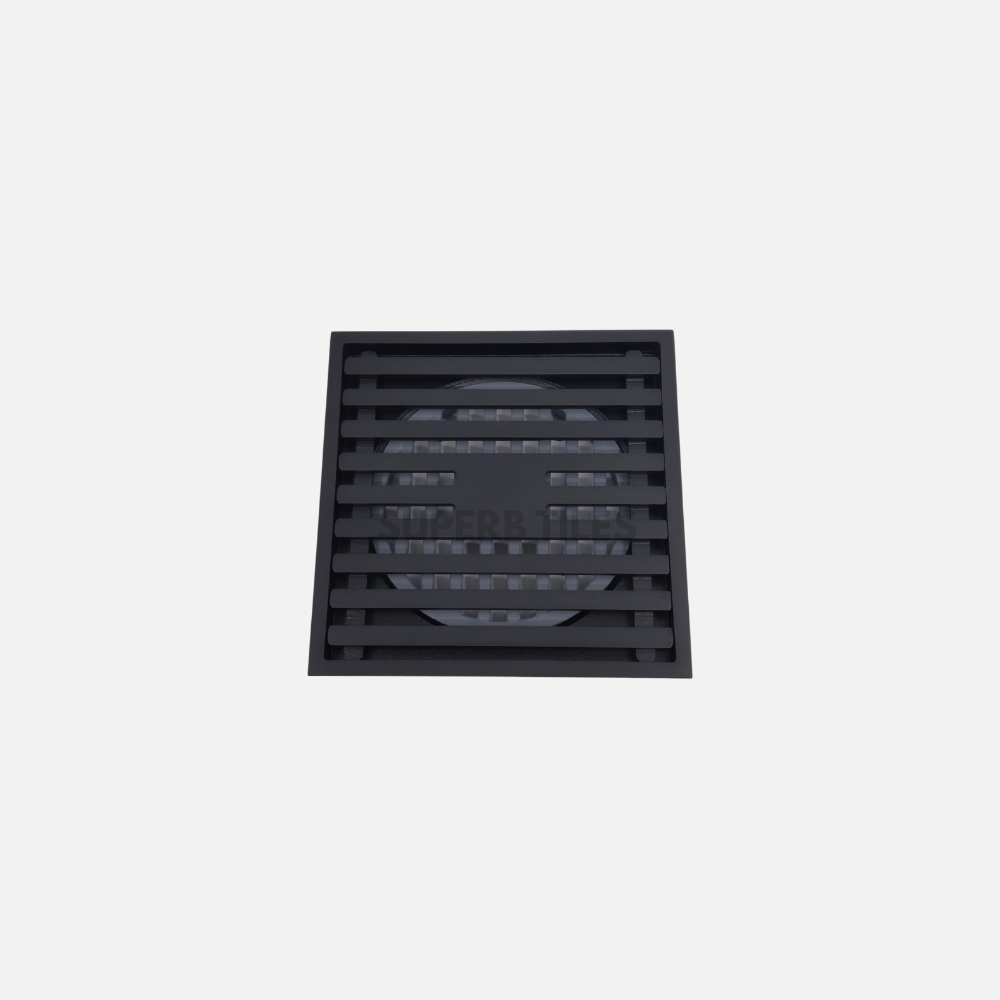 FLOOR GRATE 100X100 - 80MM WASTE PIPE