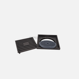 FLOOR GRATE 100X100 - 80MM WASTE PIPE