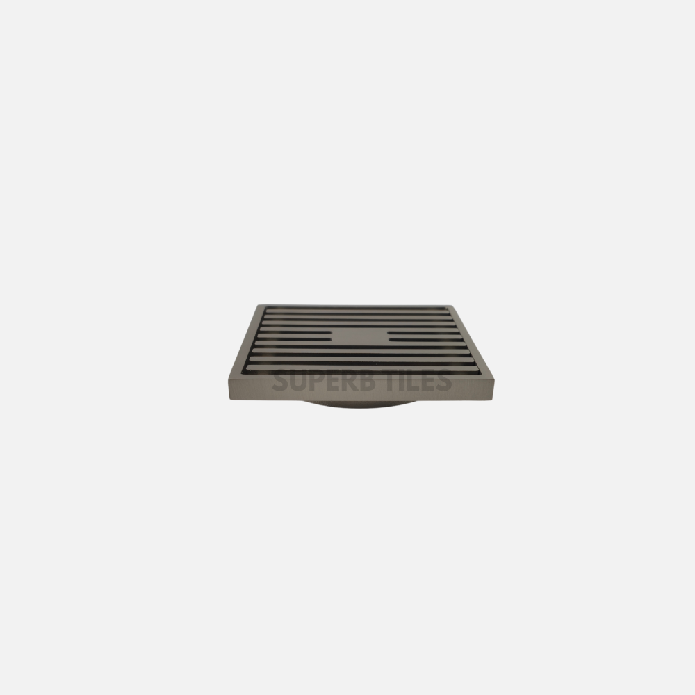 FLOOR GRATE 100X100 - 80MM WASTE PIPE