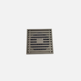FLOOR GRATE 100X100 - 80MM WASTE PIPE