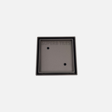 FLOOR GRATE SLIM SQUARE TILE INSERT 115X115 - 90MM WASTE PIPE