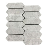 OREO SILVER GREY STRETCH HEX 260X300MM