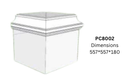 PIER CAP PC8002 FOAM MOULDINGS