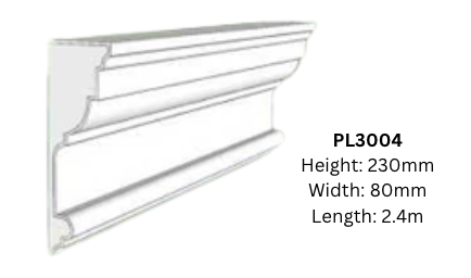 CAPPING PL3004 FOAM MOULDINGS