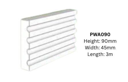 COLUMN BODY PWA090 FOAM MOULDINGS