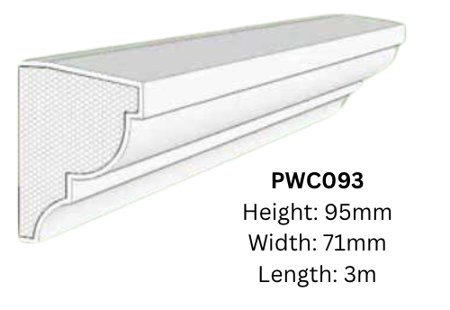 PWC CHORDS PWC093 FOAM MOULDINGS