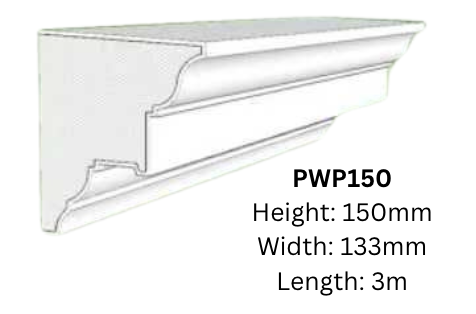 STRING COURSE MOULDED PWP150 FOAM MOULDINGS