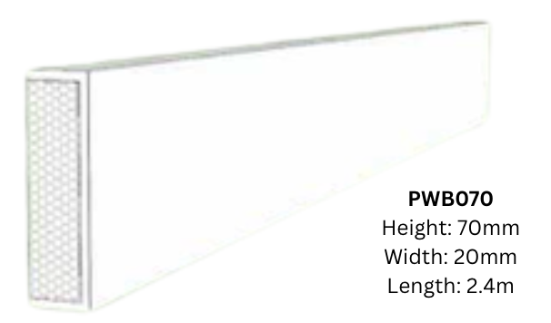 STRING COURSE PLAIN PWB070 FOAM MOULDINGS