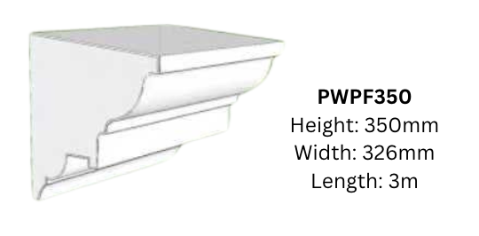 PARPET/EAVE PWPF350 FOAM MOULDINGS