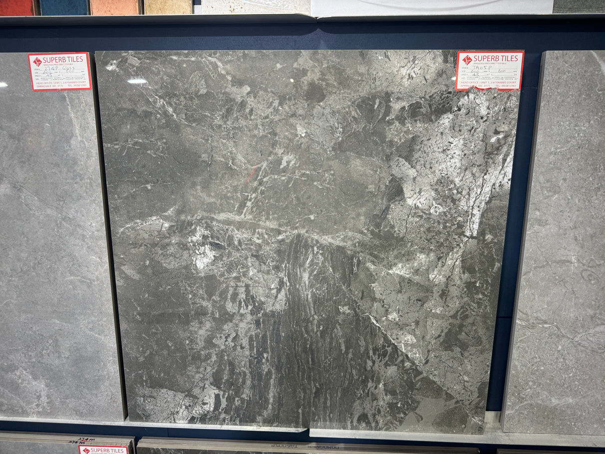TUANA DARK GREY POLISHED 600x600