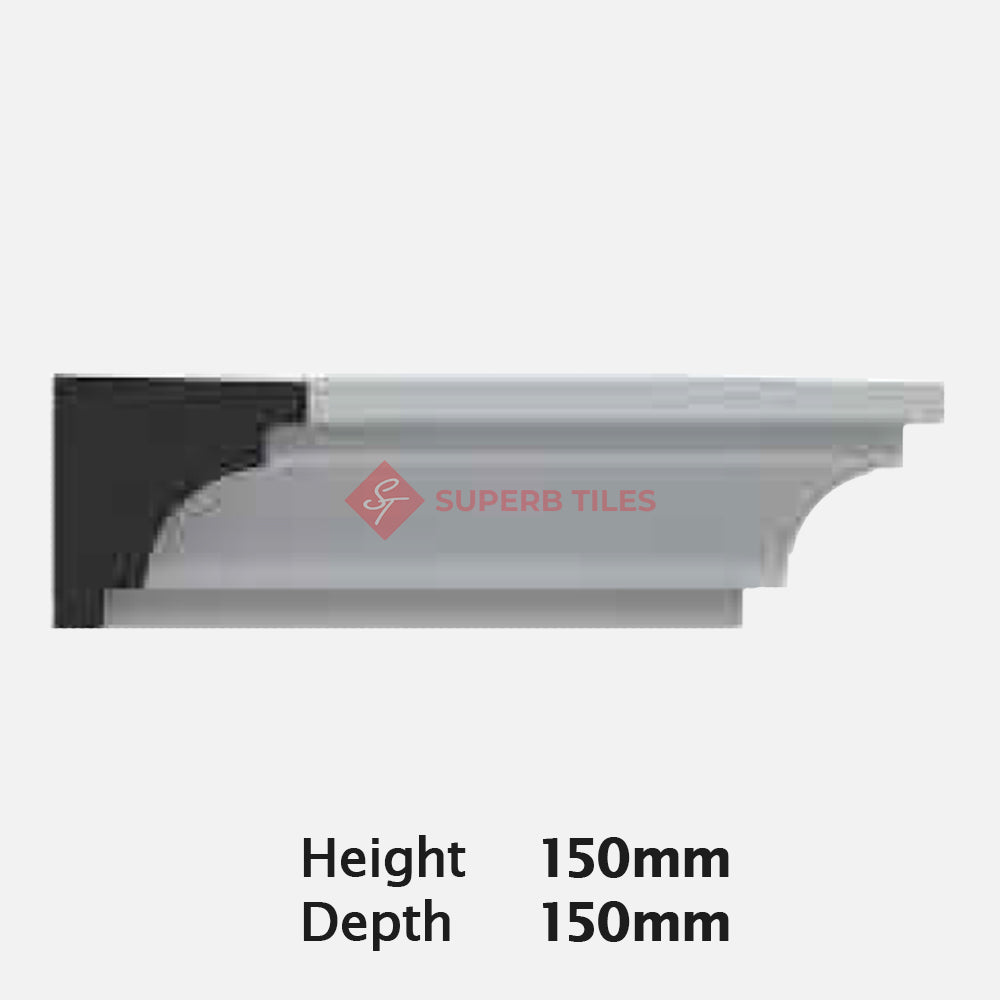 HEAD CORNICE PWP-150 FOAM MOULDINGS