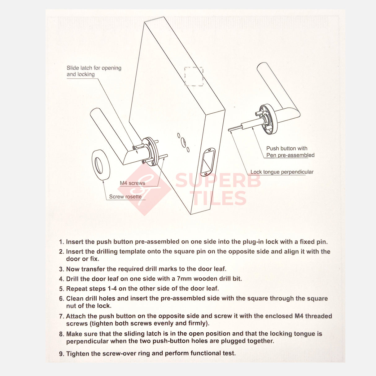 Magnetic Door Lock 375x375x380mm